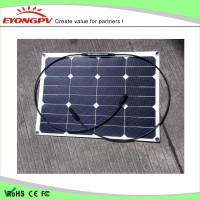 供应新款35W高效柔性太阳能电池板 ETFE材料太阳能电池板批发
